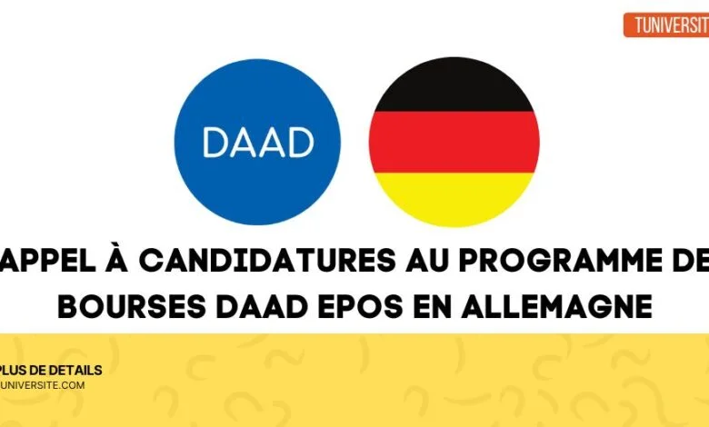 Bourse DAAD EPOS (Master) – Allemagne